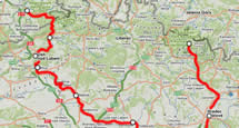 Radtour 2 Elbe-Radweg: Von Spindlermühle nach Děčín