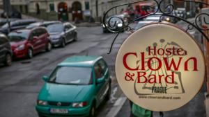 Clown and Bard Hostel in Prag