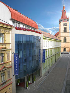 Prag:  Das moderne Hotel Crystal Palace liegt 800 m vom Wenzelspla...