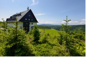 Horský Hotel Friesovy Boudy in Strážné (ehem. Pommerndorf)