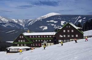 Horský Hotel Žižkova Bouda in Pec pod Sněžkou (ehem. Petzer)