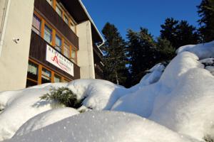 Altvatergebirge:  Das Hotel Andromeda befindet sich in Ramzová, im Altvaterg...