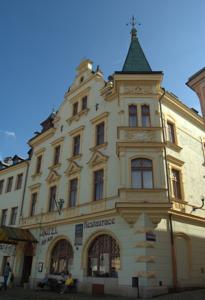 Hotel Bílý Kůň in Loket (ehem. Elbogen)