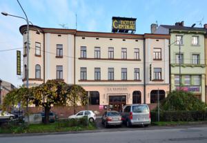 Beskiden:  Im Herzen von Český Těšín bietet das Hotel Central kü...