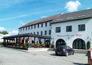 Hotel Červený Mlýn in Tišnov (ehem. Tischnowitz)