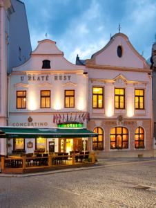 Hotel Concertino Zlatá Husa in Jindřichův Hradec (ehem. Neuhaus)