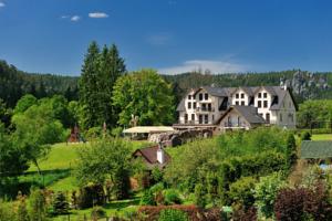 Hotel Javor in Adršpach (ehem. Adersbach)