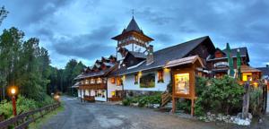 Hotel Křížový Vrch in Jeseník (ehem. Freiwaldau)