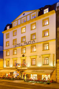 Hotel Mucha in Prag