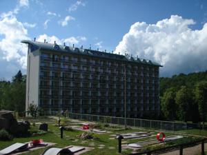 Hotel Nový Dům in Lázně Libverda (ehem. Bad Liebwerda)