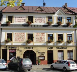 Hotel Panský Dům in Nové Město na Moravě (ehem. Neustadt in Mähren)