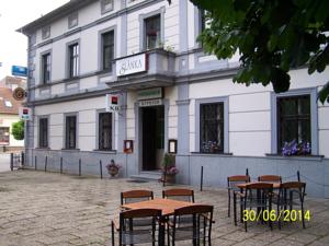 Hotel Slánka in Černošice (ehem. Tschernositz)