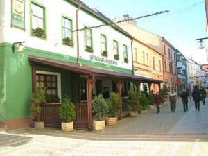 Hotel Třebovská Restaurace in Moravská Třebová (ehem. Mährisch Trübau)