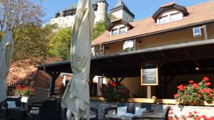 Hotel U Královny Dagmar in Karlštejn (ehem. Karlstein)