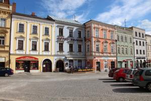 Hotel Vajgar in Jindřichův Hradec (ehem. Neuhaus)