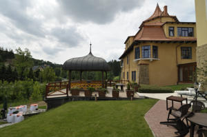 Hotel Vila Valaška in Luhačovice (ehem. Bad Luhatschowitz)