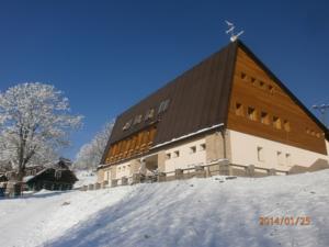 Hotel Vltava in Strážné (ehem. Pommerndorf)