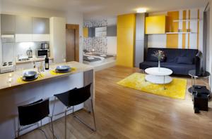 Orange & Yellow Apartments in Brünn