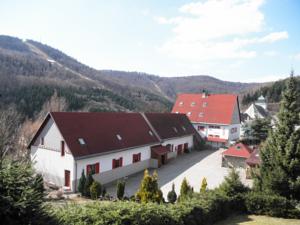 Pension Mikuláš v Krušných Horách in Mikulov (ehem. Niklasberg)