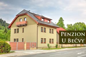 Pension U Bečvy in Karolinka (ehem. Karolinenhütte)