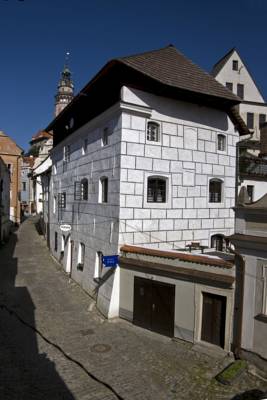 Hotel Dům U Barvíře in Krummau