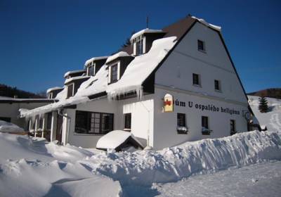 Hotel Dům U Ospalého Heligónu in Lipová-Lázně