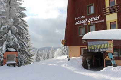 Pension Horske Zatisi in Vítkovice v Krkonoších