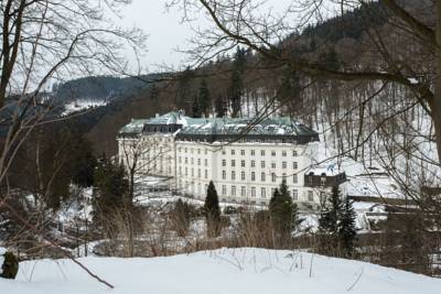 Radium Palace Spa Hotel in Jáchymov