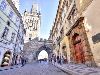 Unterkunft Studio on Charles Bridge in Prag