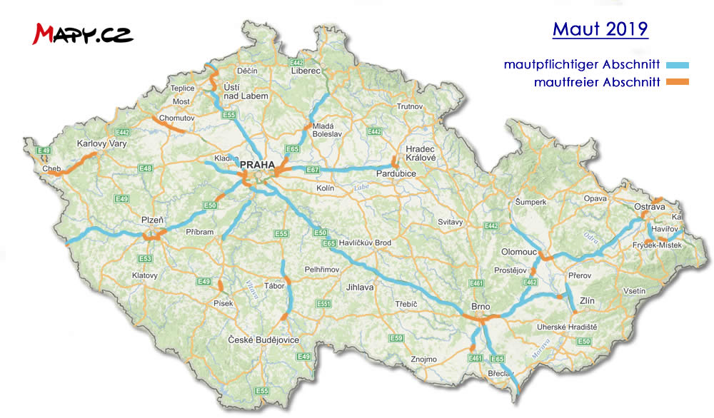Autobahn Tschechien 2019: Ausbaustand und Streckennetz - alle Infos zum
