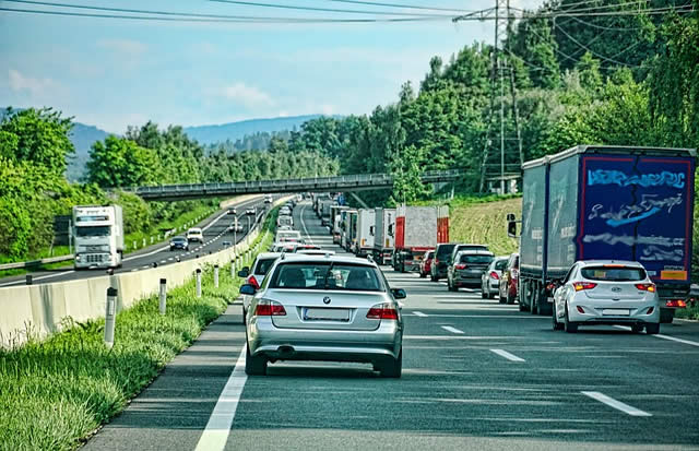 Rettungsgasse Tschechien