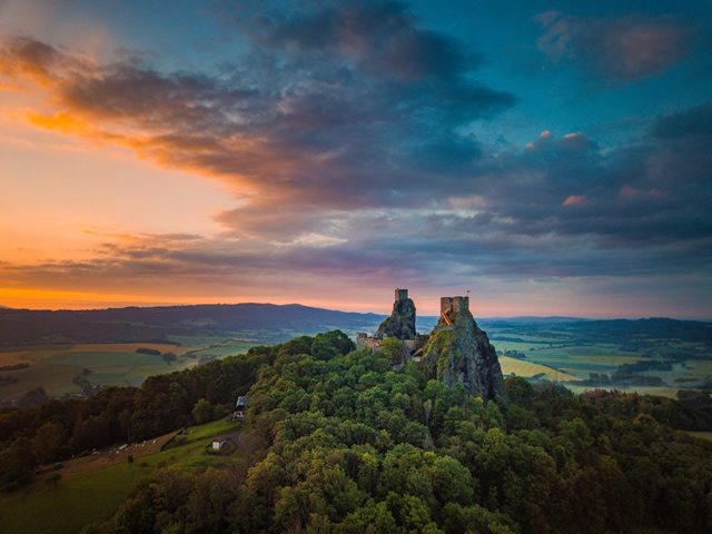 Die Burg Trosky