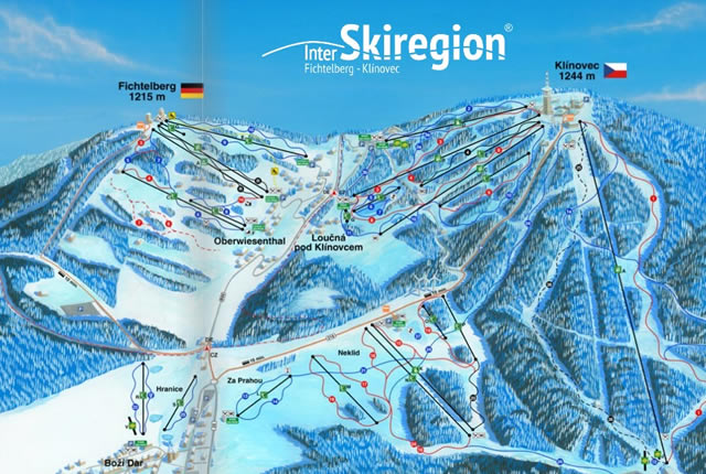 Skigebiet Boží Dar Skigebiet Boží Dar