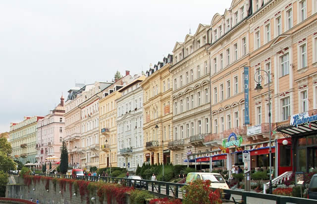 Parken in Karlovy Vary