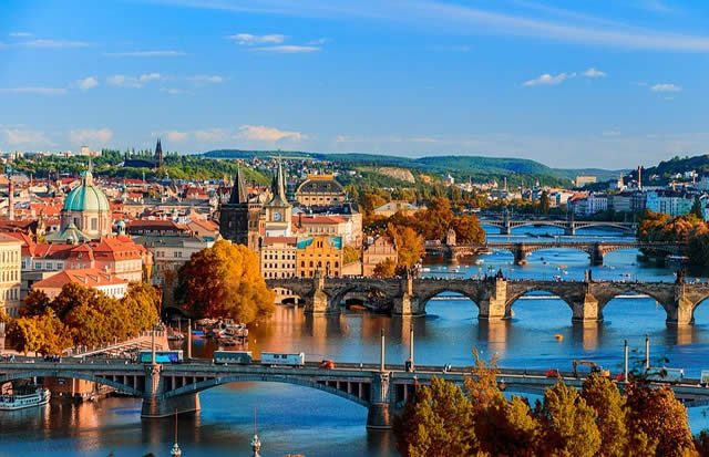 Brücken Moldau Prag