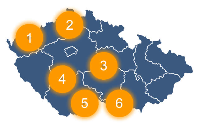Sechs beliebte Radtouren Tschechien Sechs beliebte Radtouren Tschechien