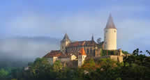 Burgen und Schlösser in Tschechien: Burg Karlštejn, Křivoklát, Schloss Hluboká und Loket in der Tschechische Republik