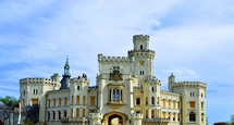 Architektur Südböhmen: Schloss Hluboká, Burg Zvíkov, Kloster Vyšší Brod - Baustile Südböhmen