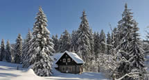 Schnee und Schneehöhen Tschechien, Schnee am 21.1.2022 und Wintersport-Bedingungen in Tschechien