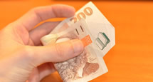 Wechselkurs CZK EUR vom 23.5.2022: Umtauschkurs in Prag Währung in Tschechien