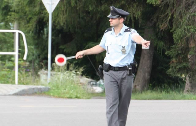 Verkehrskontrolle in Tschechien