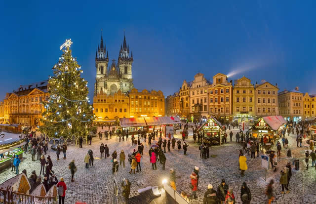 Weihnachtsmarkt in Prag