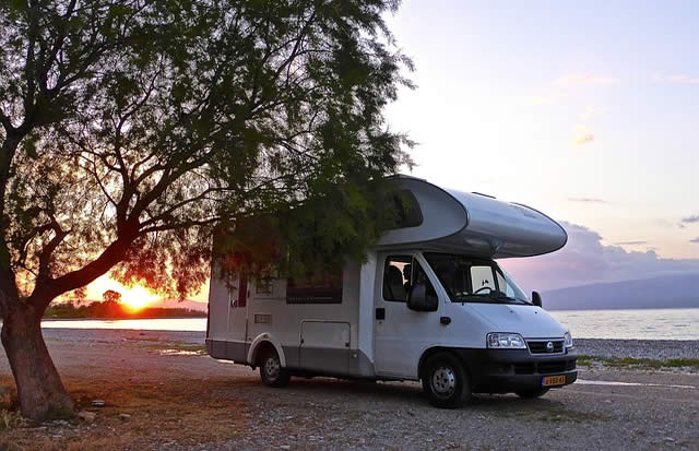 Wohnmobil in Tschechien